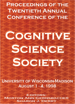 Proceedings of the Twentieth Annual Conference of the Cognitive Science Society