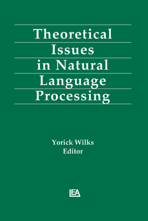 Cover image for book Theoretical Issues in Natural Language Processing