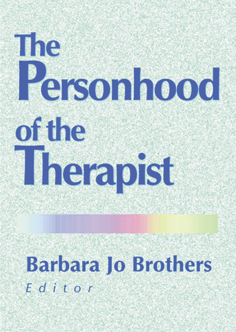 Cover image for book The Personhood of the Therapist
