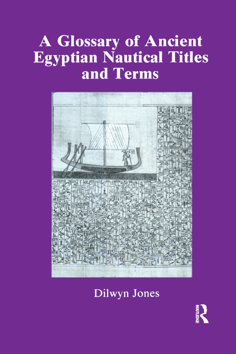 Cover image for book Glossary Of Ancient Egyptian Nautical Terms
