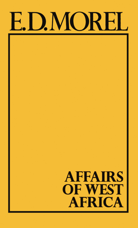 Cover image for book Affairs of West Africa