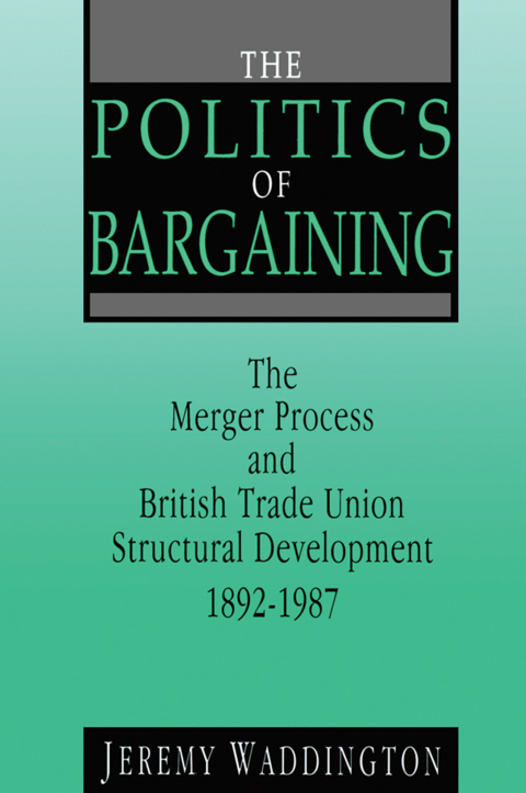 Cover image for book The Politics of Bargaining