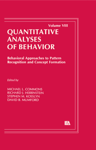 Behavioral Approaches to Pattern Recognition and Concept Formation