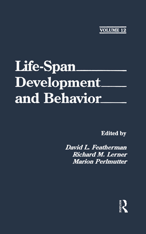 Cover image for book Life-Span Development and Behavior