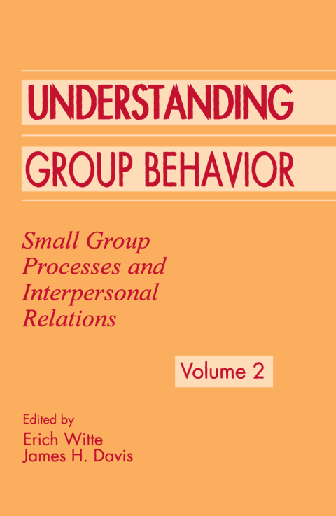 Cover image for book Understanding Group Behavior
