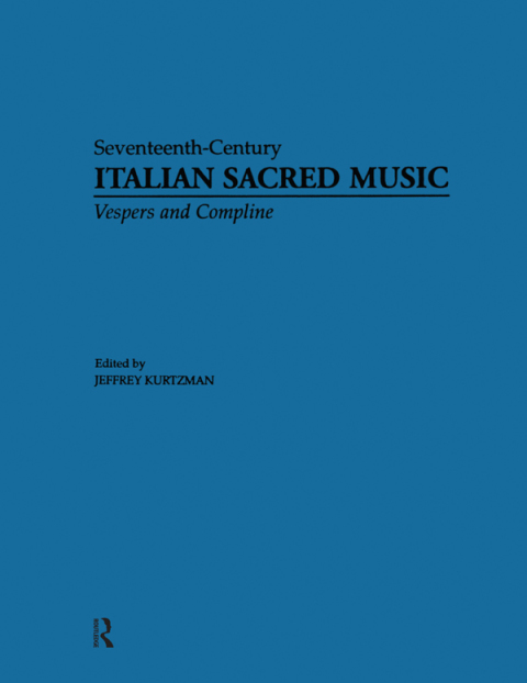 Cover image for book Vesper and Compline Music for Multiple Choirs