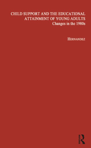 Child Support and the Educational Attainment of Young Adults