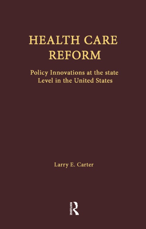 Cover image for book Health Care Reform
