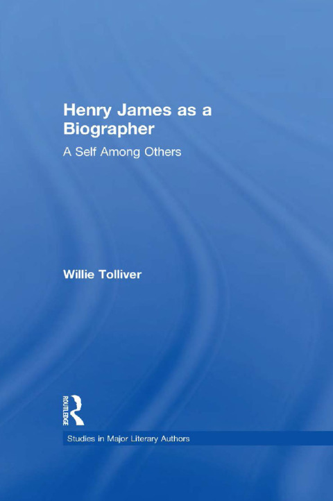 Cover image for book Henry James as a Biographer