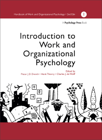 Cover image: A Handbook of Work and Organizational Psychology 1st edition 9780863775208