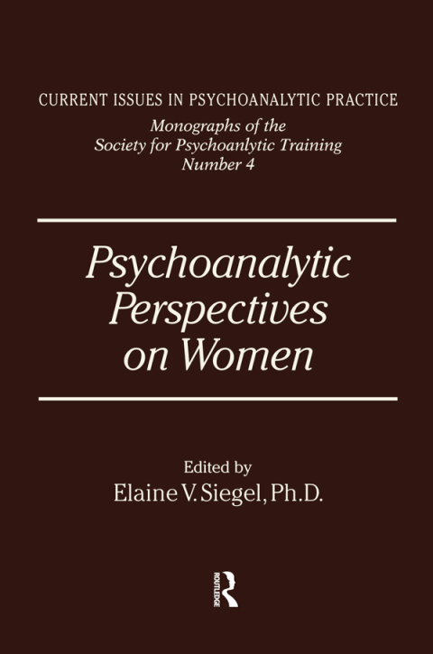 Cover image for book Psychoanalytic Perspectives On Women