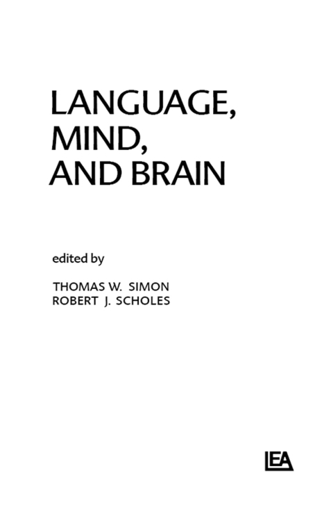 Cover image for book Language, Mind, and Brain