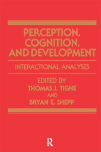 Cover image: Perception, Cognition, and Development 1st edition 9780898592542