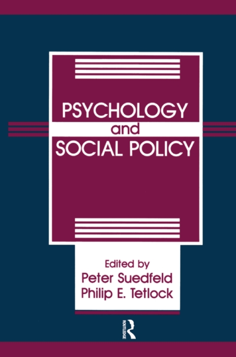Cover image for book Psychology And Social Policy