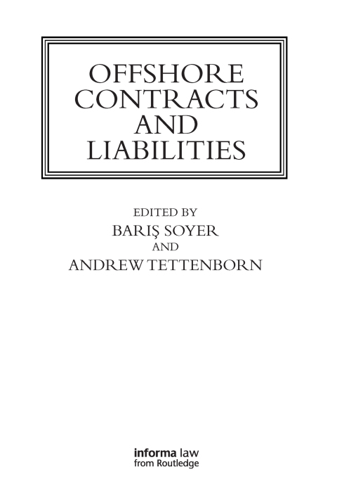 Cover image for book Offshore Contracts and Liabilities