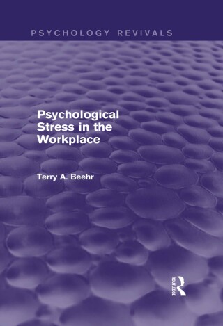 Psychological Stress in the Workplace