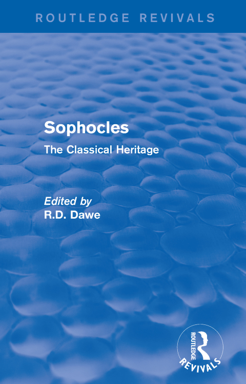 Cover image for book Sophocles (Routledge Revivals)