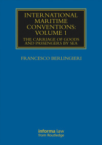 Titelbild: International Maritime Conventions (Volume 1) 1st edition 9780415719841