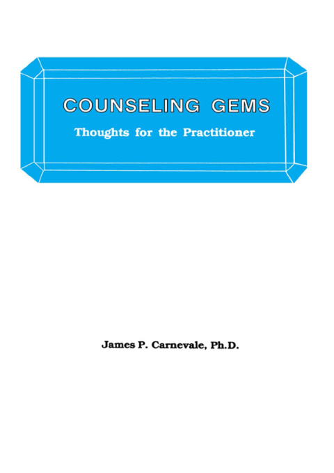 Cover image for book Counseling Gems