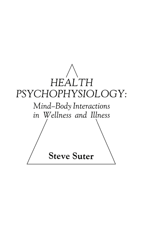 Cover image for book Health Psychophysiology