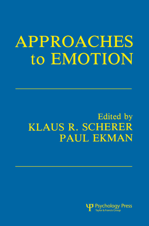 Cover image for book Approaches To Emotion