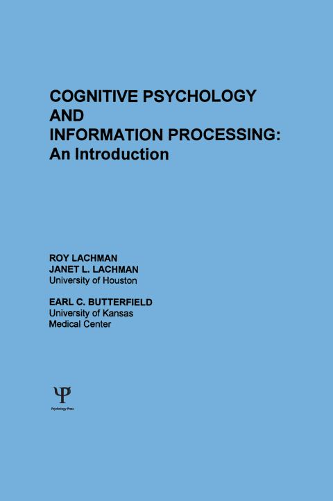 Cover image for book Cognitive Psychology and Information Processing