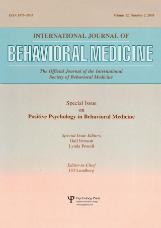 An Exploration of the Health Benefits of Factors That Help Us to Thrive