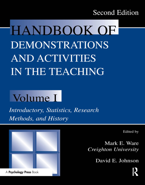 Cover image for book Handbook of Demonstrations and Activities in the Teaching of Psychology