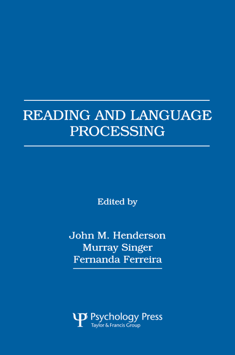 Cover image for book Reading and Language Processing