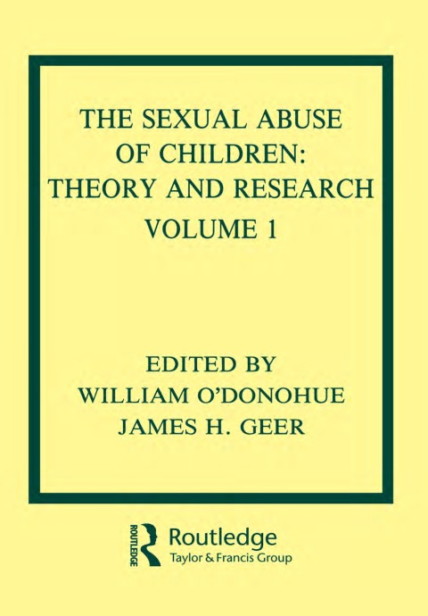 Cover image for book The Sexual Abuse of Children