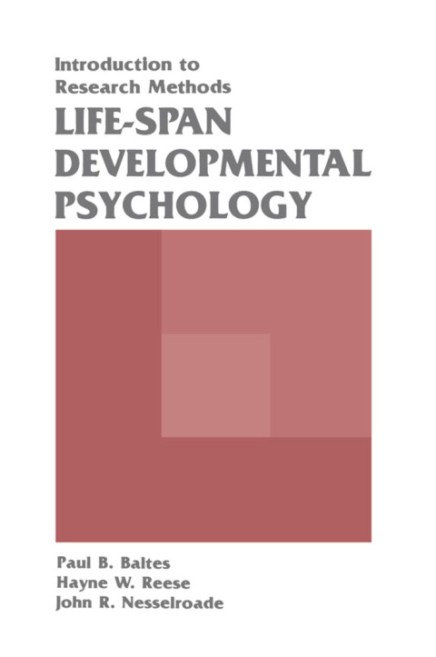 Cover image for book Life-span Developmental Psychology