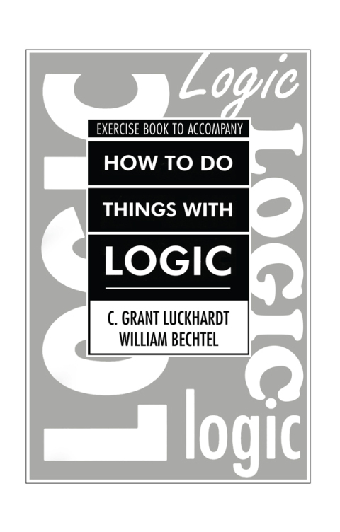 Cover image for book How To Do Things With Logic Workbook