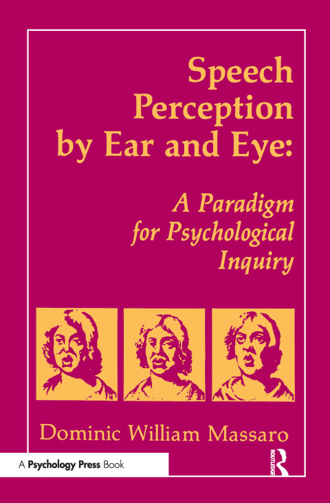Cover image for book Speech Perception By Ear and Eye