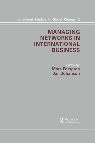 Managing Networks in International Business