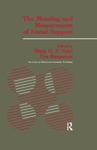 The Meaning And Measurement Of Support