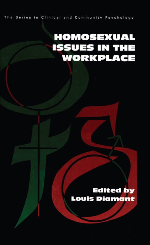Cover image for book Homosexual Issues In The Workplace