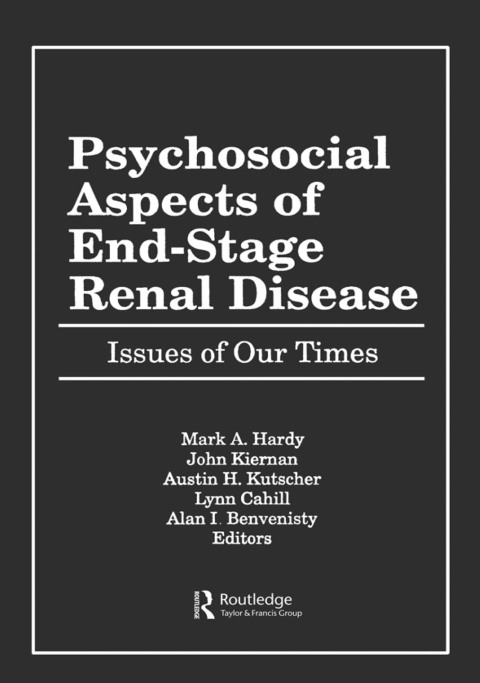 Cover image for book Psychosocial Aspects of End-Stage Renal Disease