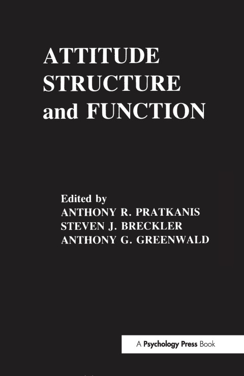 Cover image for book Attitude Structure and Function