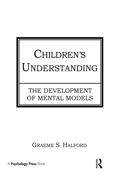 Cover image for book Children's Understanding