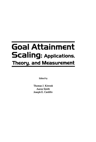 Goal Attainment Scaling