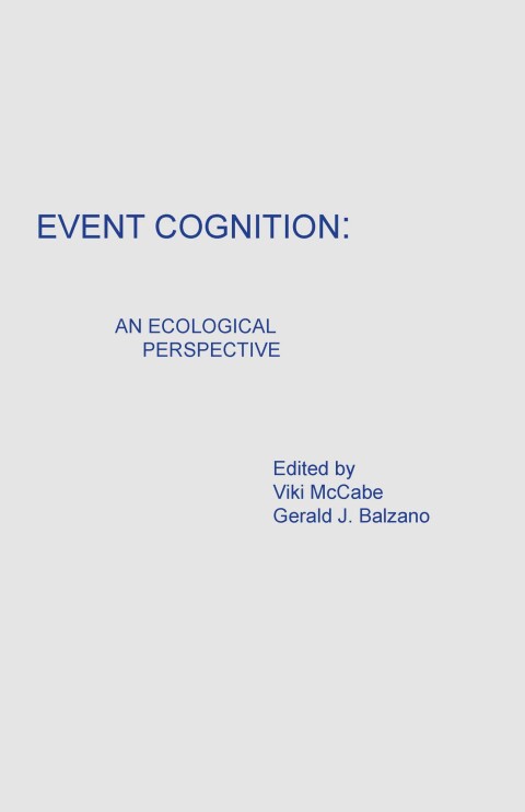 Cover image for book Event Cognition
