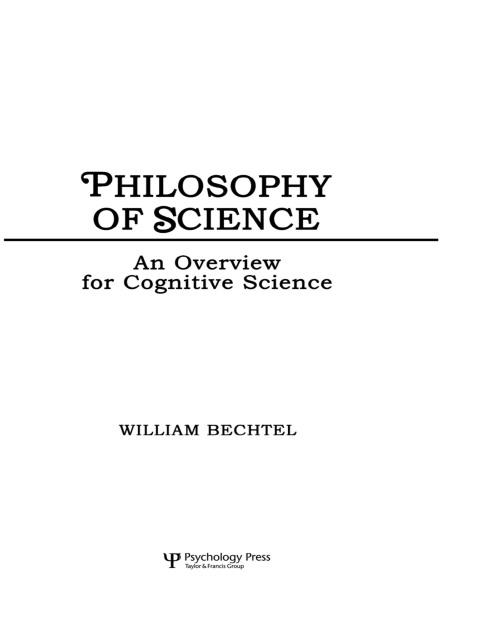 Cover image for book Philosophy of Science