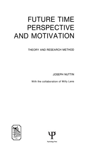 Future Time Perspective and Motivation