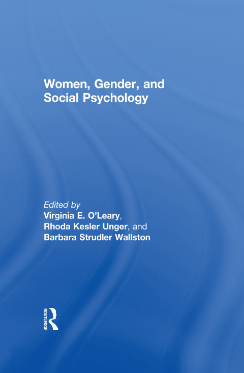 Cover image for book Women, Gender, and Social Psychology