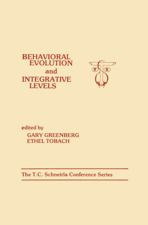 Cover image for book Behavioral Evolution and Integrative Levels