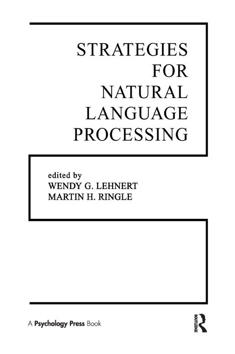 Cover image for book Strategies for Natural Language Processing
