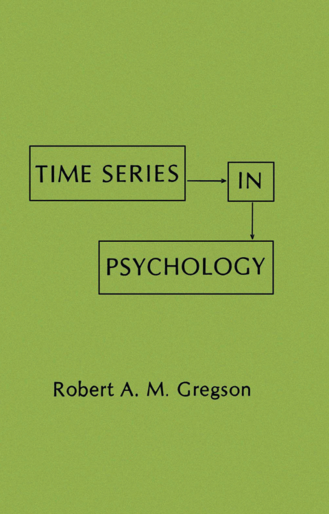 Cover image for book Time Series in Psychology