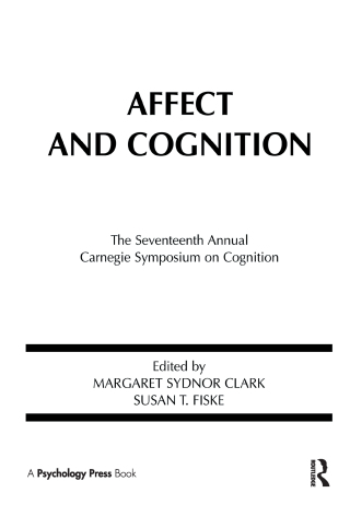 Affect and Cognition