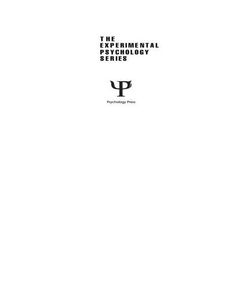 Cover image for book The Processing of Information and Structure