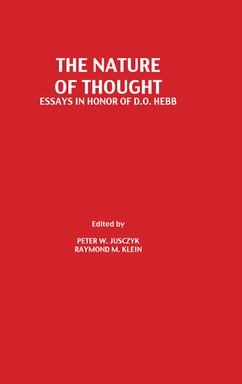 Cover image for book The Nature of Thought